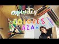 APRENDE A COMBINAR COLORES en APUNTES / Reto apuntes con colores al azar / karlasnotes