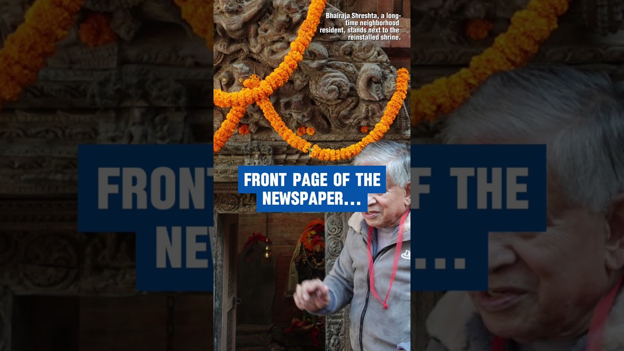 How a tweet led to a looted Nepali god's return home 