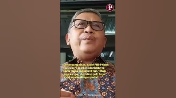 Jokowi dan Gibran Bukan Kader PDIP, Penjelasan Hasto