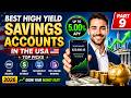 Best High Yield Savings Accounts in the USA Top Picks !