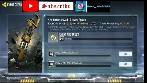 Call Of Duty Mobile EPIC Match Operator Skill Gravity Spikes Challenge