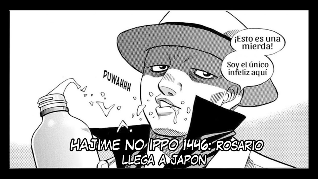 MARCUS LLEGA A JAPON | HAJIME NO IPPO 1446 - YouTube