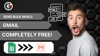 Send Bulk personalized emails Gmail HTML Template For Free