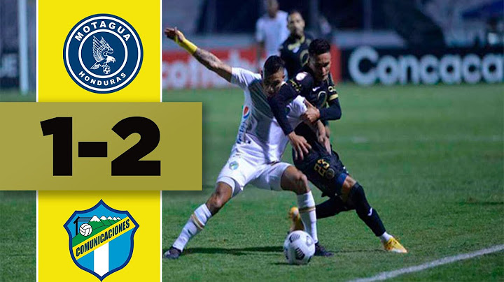 HIGHLIGHTS Motagua 1-1 Comunicaciones || Gran final Ida SCL 2021