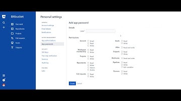 BitBucket use app passwords