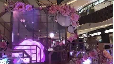 HOXLED GOB high-protection outdoor waterproof transparent LED screen