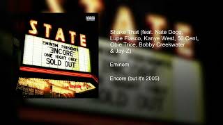Eminem - Shake That (feat. Nate Dogg, Lupe Fiasco, Kanye West, 50 Cent, Jay-Z & More) [Mega Mashup]