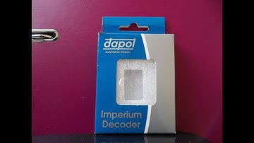 dapol imperium1 21 pin mtc 6 function decoder
