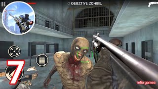 Sniper Zombie 3D - Gameplay Walkthrough Part 7 R2 Prisson Extramission iOS/Android screenshot 2