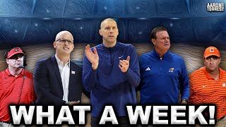 Hoops portal winners/losers, Kentucky next commit coming? DJ Wagner latest? Week 1 CFB schedule!