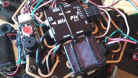 Radiolink Mini Pix quadcopter maiden flight