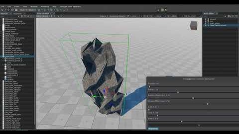 Unigine Editor Plugin - Sea5kg Stone Generator (v0.0.3)