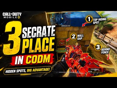 SECRET SPOTS You'll REGRET Not Knowing in CODM 