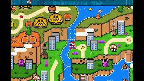 SMW Custom Overworld - Mario First Tour