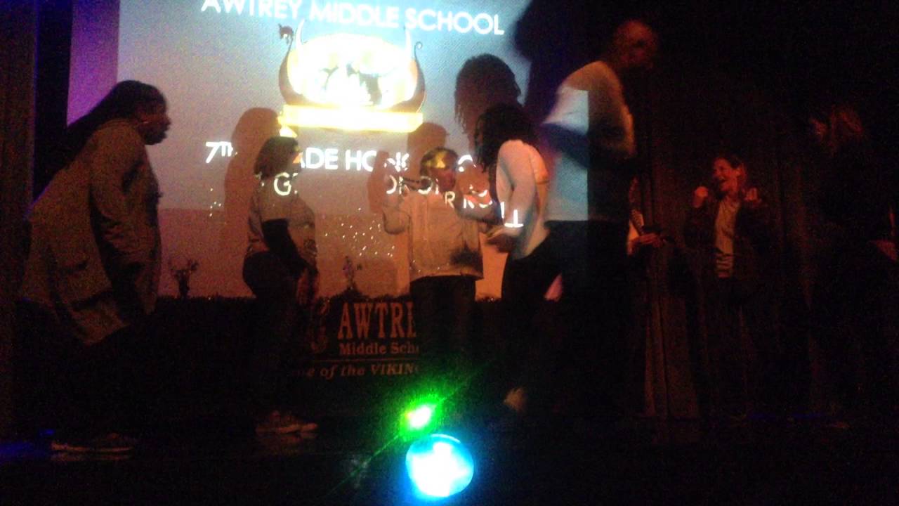 7th grade honor roll celebration YouTube