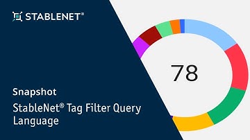 Infosim StableNet® Snapshot Series - New StableNet Feature: Tag Filter Query Language