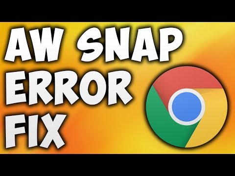 How To Fix Aw Snap Error In Google Chrome - The Easiest Way To Fix Aw Snap Page Crashes hqdefault