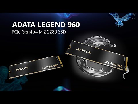 ADATA LEGEND 960 PCIe Gen4 x4 M.2 2280 SSD