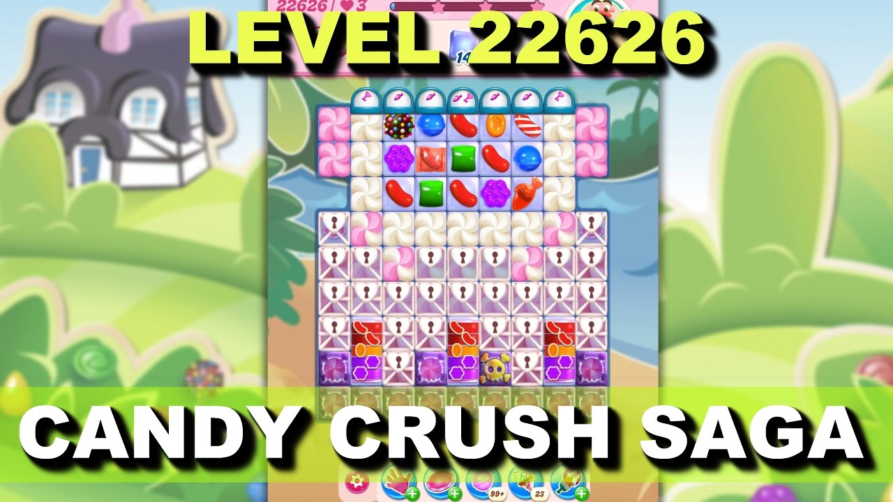 Candy Crush Saga Level 22626 - YouTube