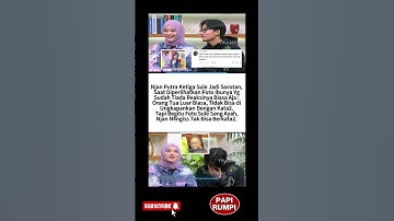 Njan jadi sorotan netizen saat disuruh liat foto ayah dan alm Ibunya  #viral #artis #shorts