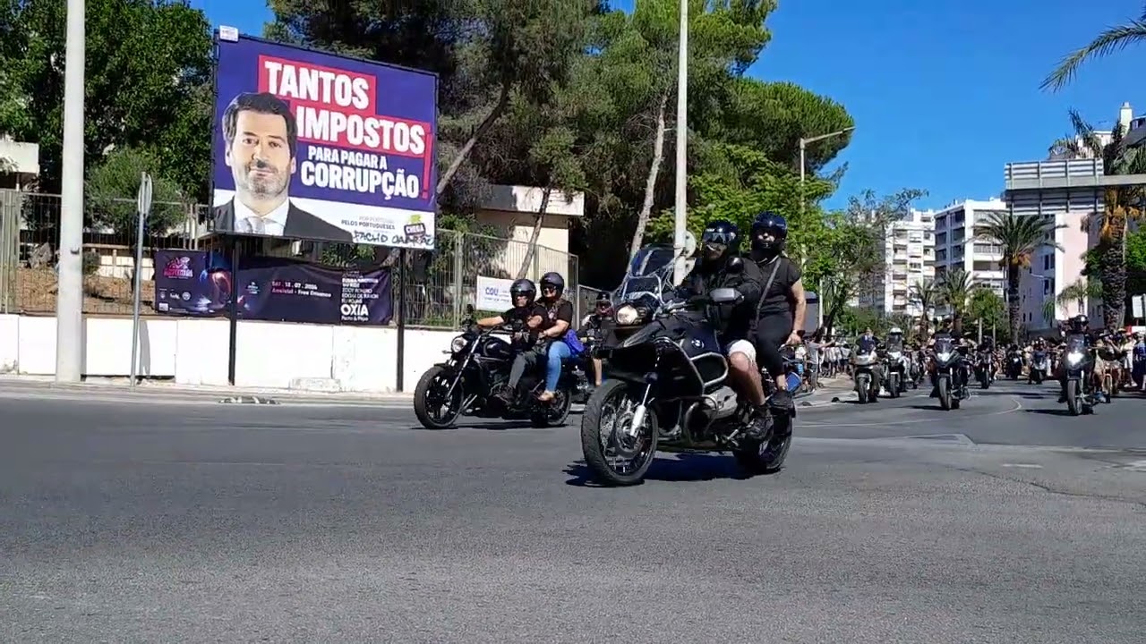 moto clube faro concentração 2024 film by iberitineris.com