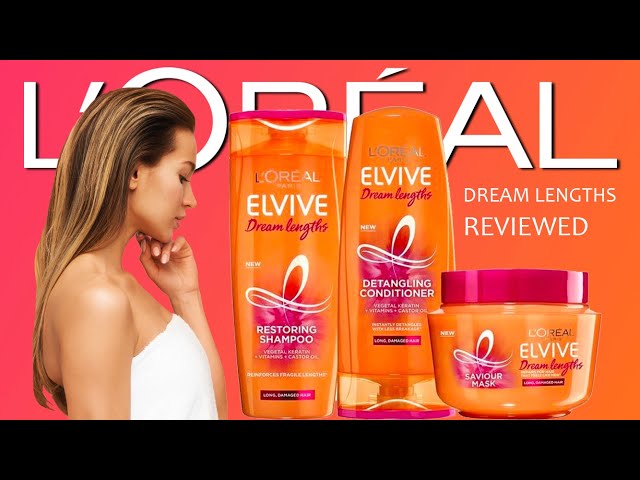 L'Oréal Paris Elvive Dream Lengths Long Hair Regime Set  Long hair  shampoo, Hair treatment damaged, Damaged hair diy