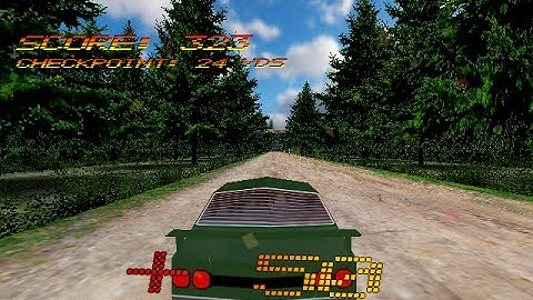 Retro Arcade Racing Game - Game Maker 8 [1080p HD]