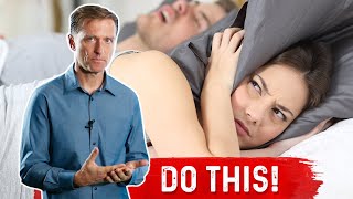 What is Snoring \& How to Get Your Spouse to Stop Snoroing? – Dr.Berg