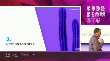 Gabor Olah - Working with legacy code | Code BEAM STO 19
