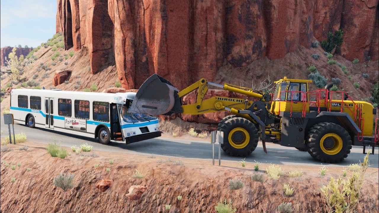 Realistic High-speed Car Crashes in BeamNG Drive #22 | Ultra details Crash Compilation