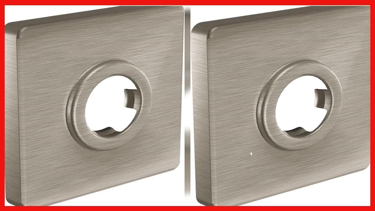 Обновите свою кухню с помощью оригинальных деталей смесителя Moen из матового никеля.