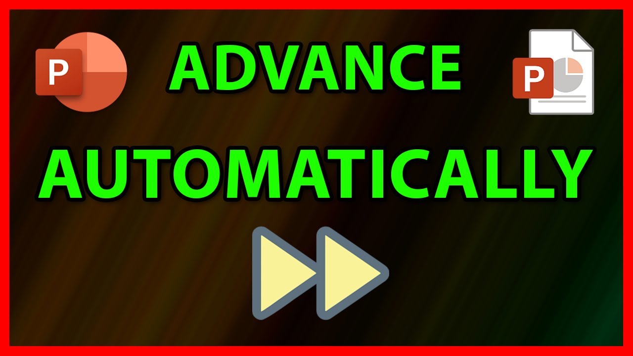 how to make powerpoint presentation automatic