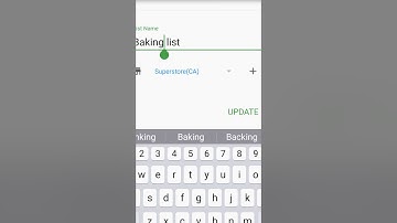 Shopizy (Shopping list Application) Demo