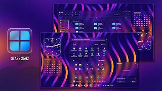 Make Windows 11 25H2 Look STUNNING with a Glass Theme