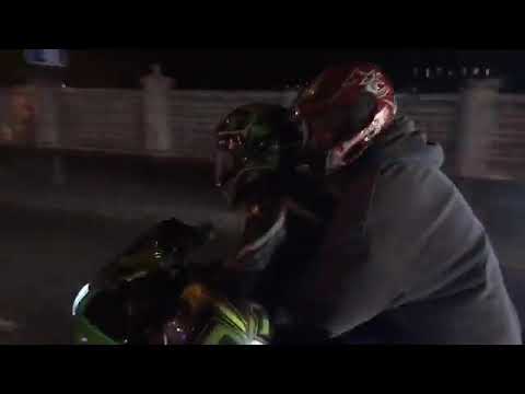 მიხეილ სააკაშვილი ბაიკერებთან ერთად მოტოციკლით გადაადგილდება