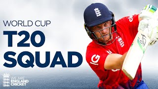 🏆 Ready To Defend Our Title! | 🦁 England Men's Provisional T20 World Cup Squad