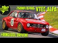 #RINGTOOL: 260hp VTEC Alfa Romeo driven on road and Nürburgring!