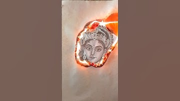 Shree Krishna drawing 🥰#shorts #anishart #krishna #ytshorts