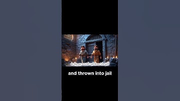 Thumbnail of Paul and Silas Sing in Prison | Acts 16:25–26 | Bible Story for Kids | Kids for Jesus