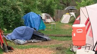 Homeless camp in east Columbus raising concerns; city says it can stay for now