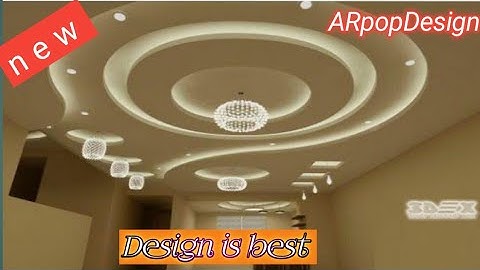 New popular false ceiling design drawing by ARpopDesign
