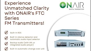 On Ai̇r 600 Watt Fm Veri̇ci̇ 600W Fm Transmitter