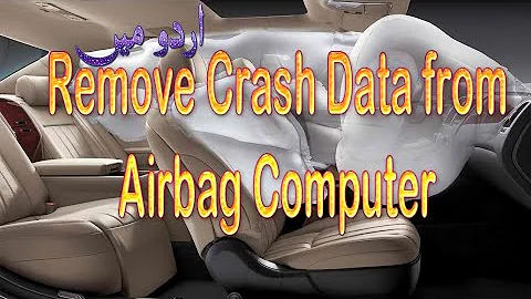 Remove crash data from airbag module | Airbag system part 2