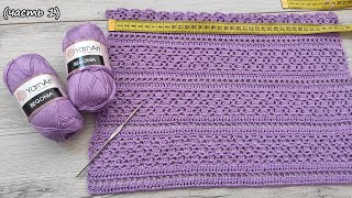 Детский топ «Сирень» крючком (часть 1) 🌸 Girls crochet top «Lilac» free pattern