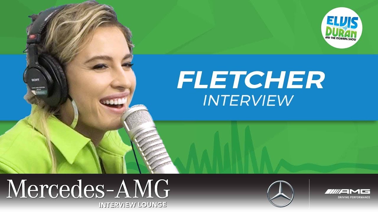 FLETCHER on What She Did Before Singing | Elvis Duran Show