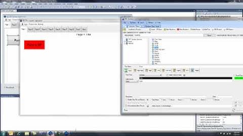 HMI Quick Start Template WinForm Tabbed
