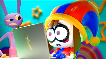 Pomni googles herself | The Amazing Digital Circus [ Blender Animation ]