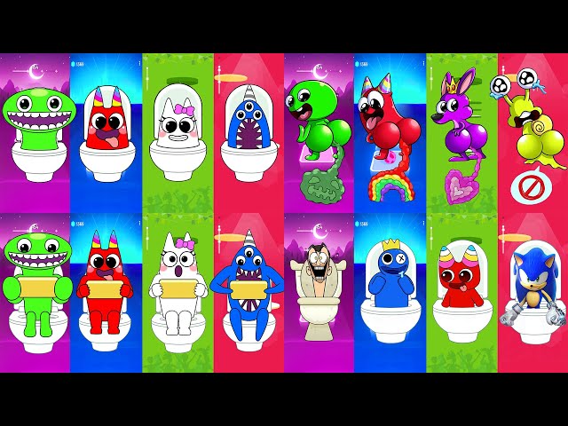 TOP Skibidi Toilet Garten of BanBan music battles by Bemax - YouTube