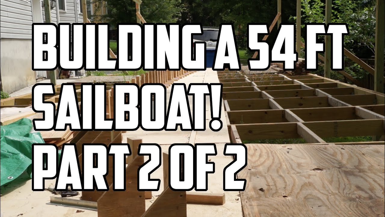 Sail Life – Kamau is building a 54 ft sailboat in his yard, part 2 of 2