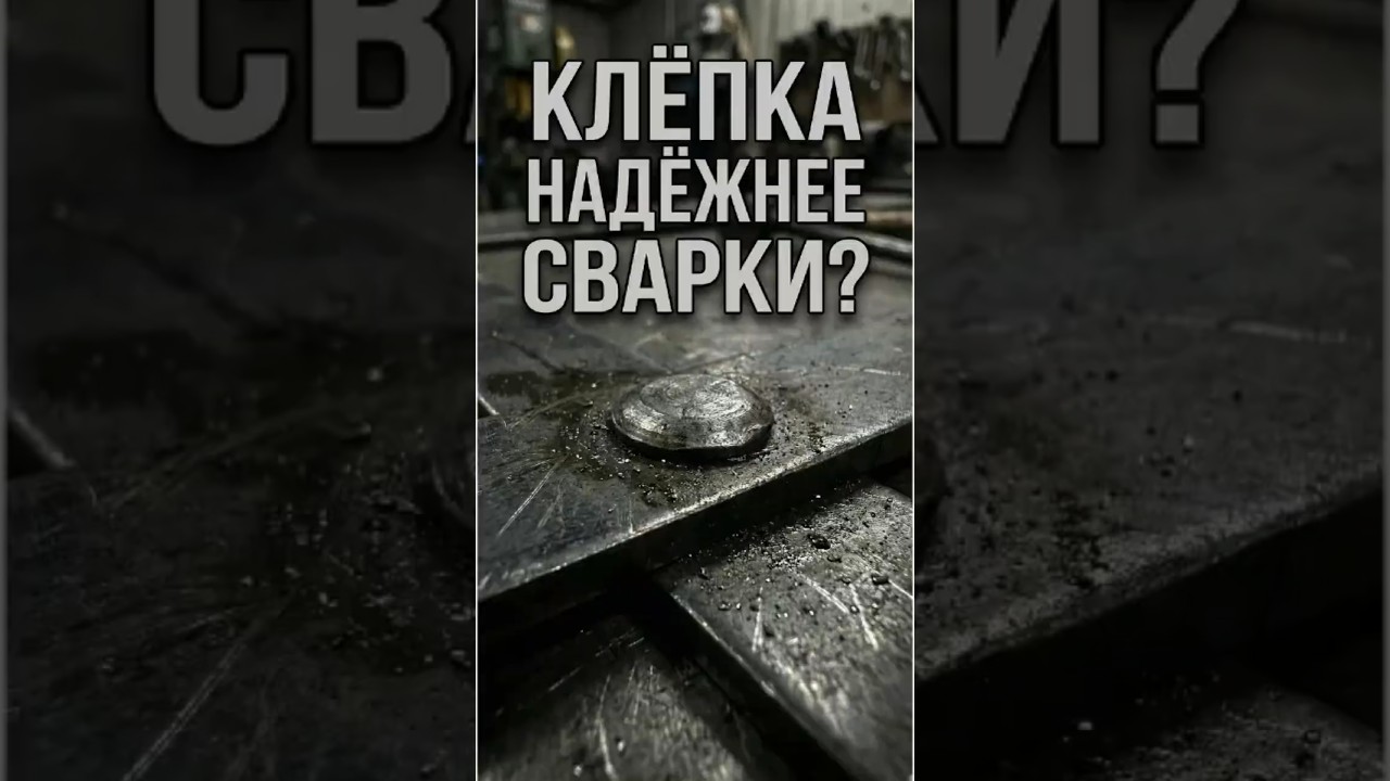Почему клёпка прочнее сварки?! 😳🔩